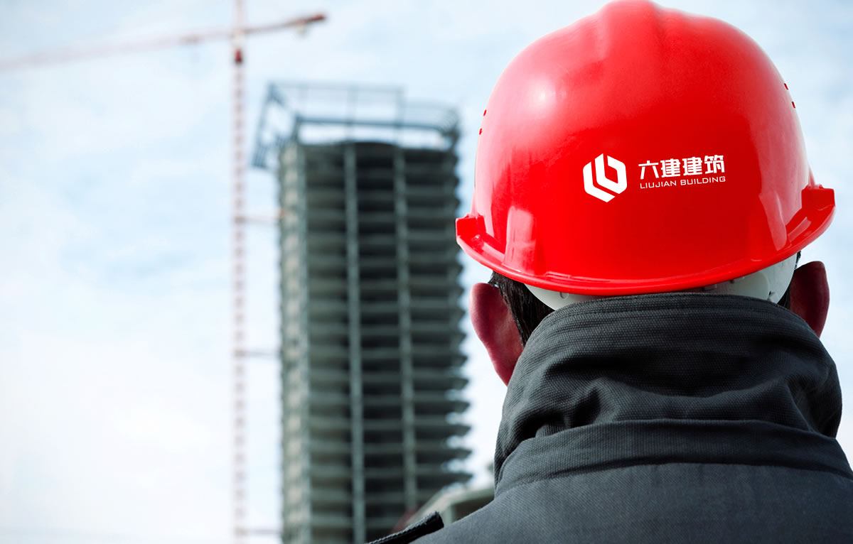 六建建筑品牌形象設(shè)計，六建建筑標志設(shè)計_全力設(shè)計