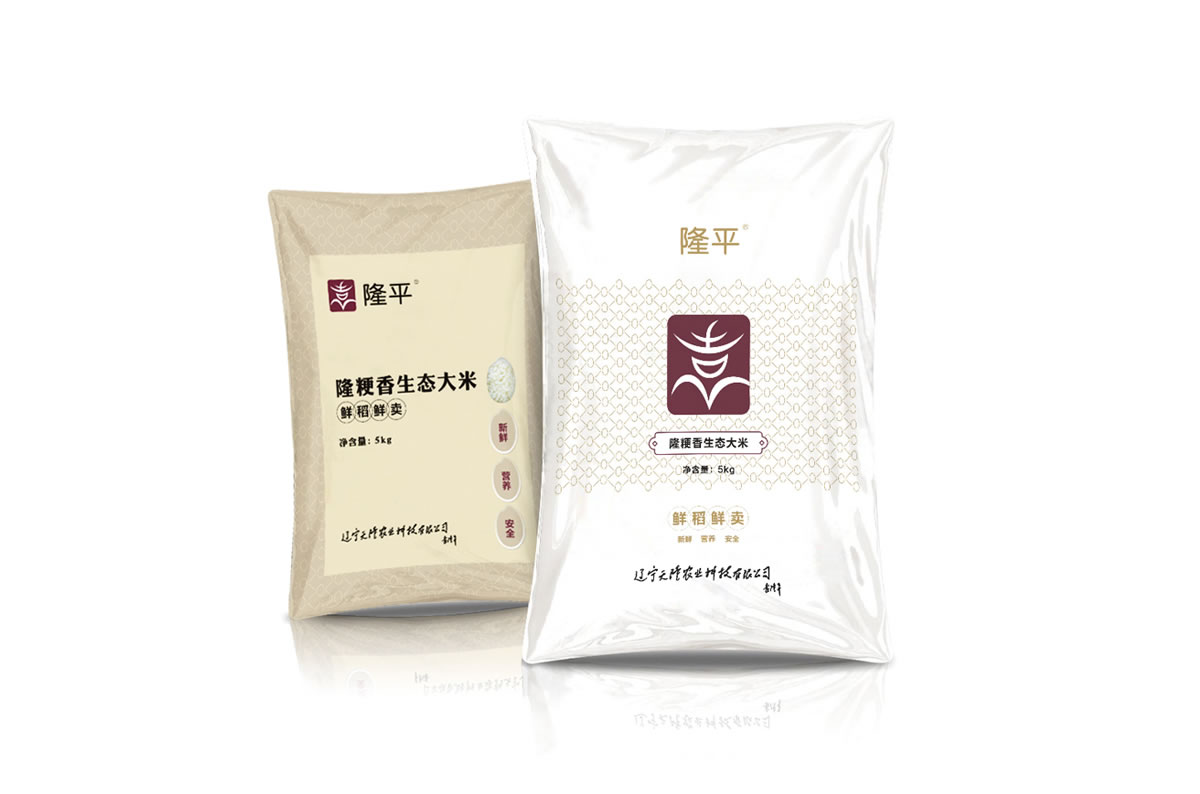 隆平大米商標(biāo)設(shè)計(jì),隆平大米logo設(shè)計(jì),隆平大米畫冊設(shè)計(jì)