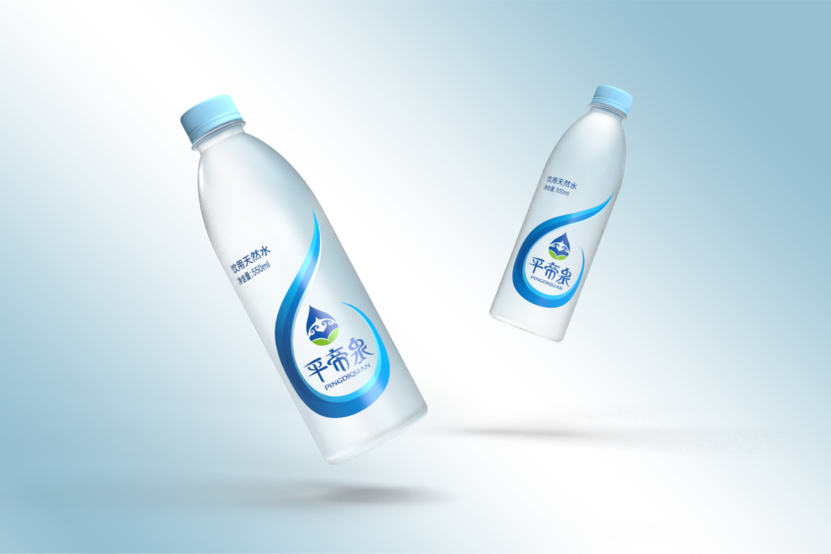 平帝泉品牌設(shè)計,平帝泉標志設(shè)計,平帝泉包裝設(shè)計